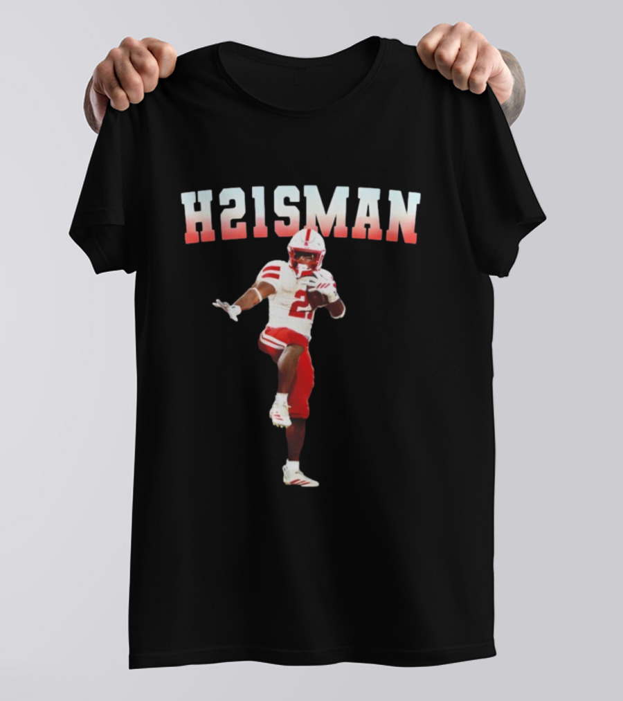 H21SMAN Emmett Johnson Football Celebration T-Shirt