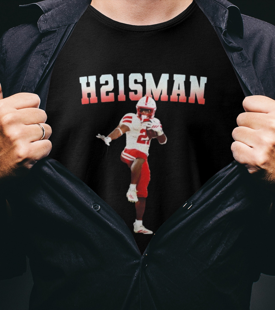 H21SMAN Emmett Johnson Football Celebration T-Shirt