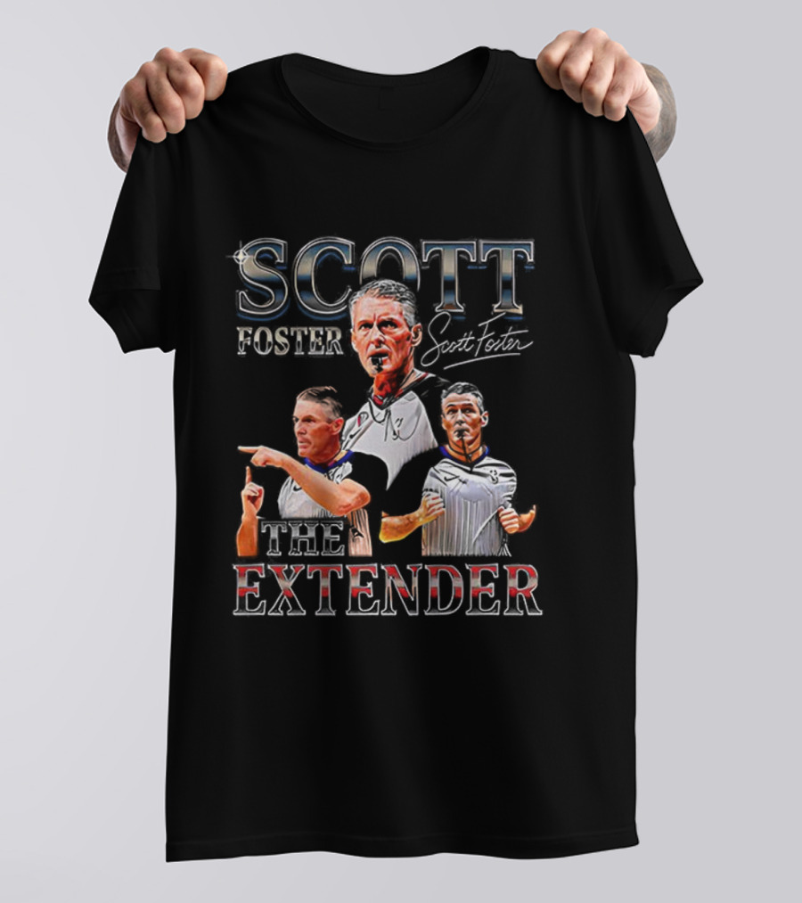 Scott Foster The Extender Signature Cleveland Cavs T-Shirt