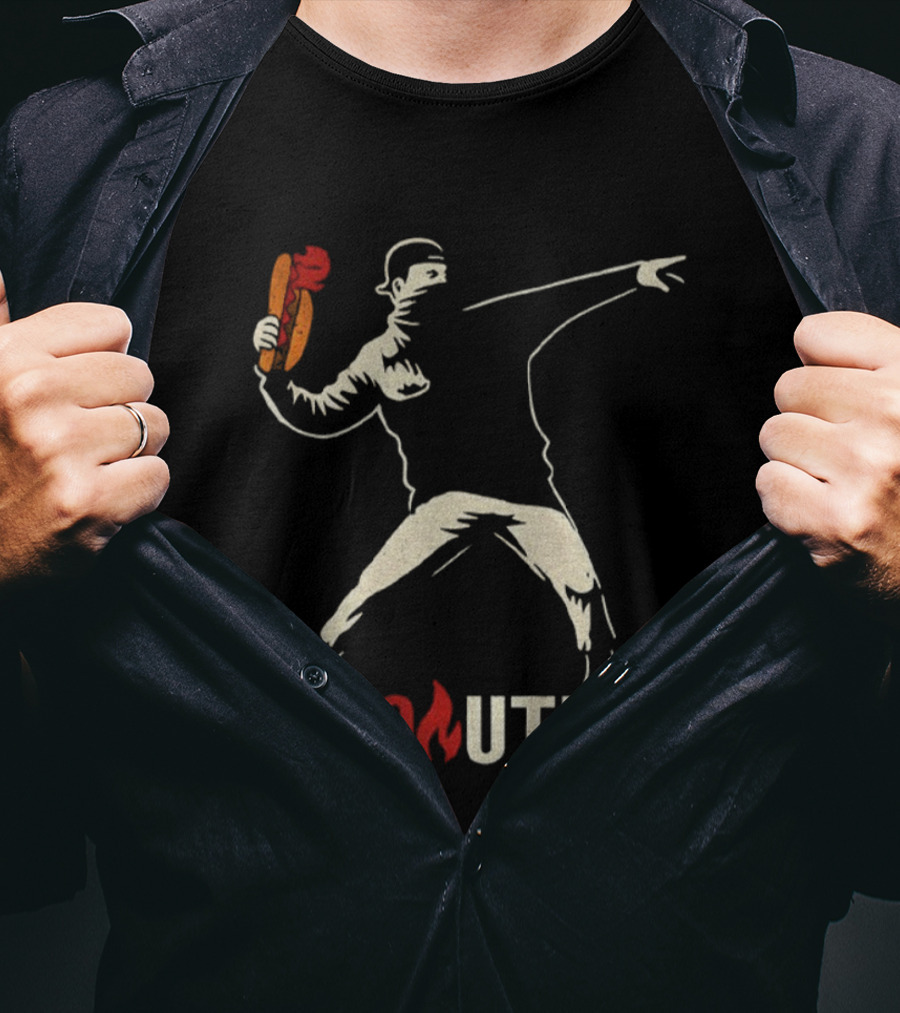 Revolution Sandwich Throwing Guy Washington DC Free Revolution T-Shirt