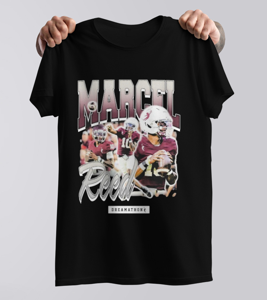Marcel Reed Dreamathon Football Quarterback Number 10 T-Shirt