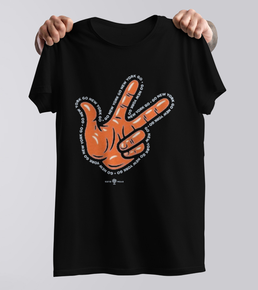 New York Knicks Go 3PT Hand Gesture Celly T-Shirt