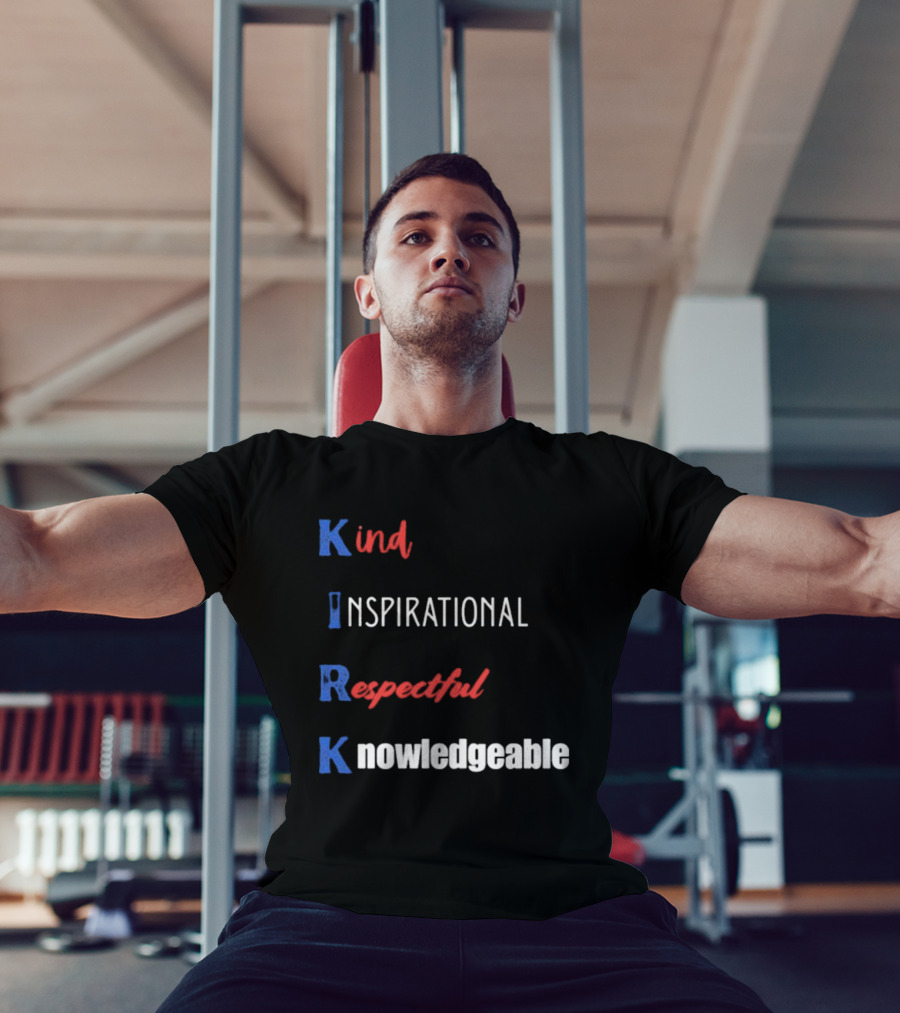 Kind Inspirational Respectful Knowledgeable Charlie Kirk T-Shirt
