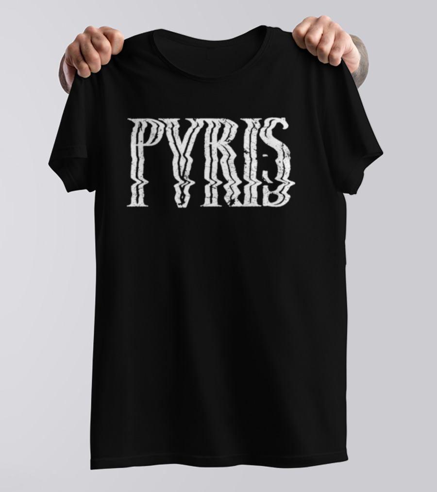 Pvris Noise Wavy Logo 10th Anniversary T-Shirt