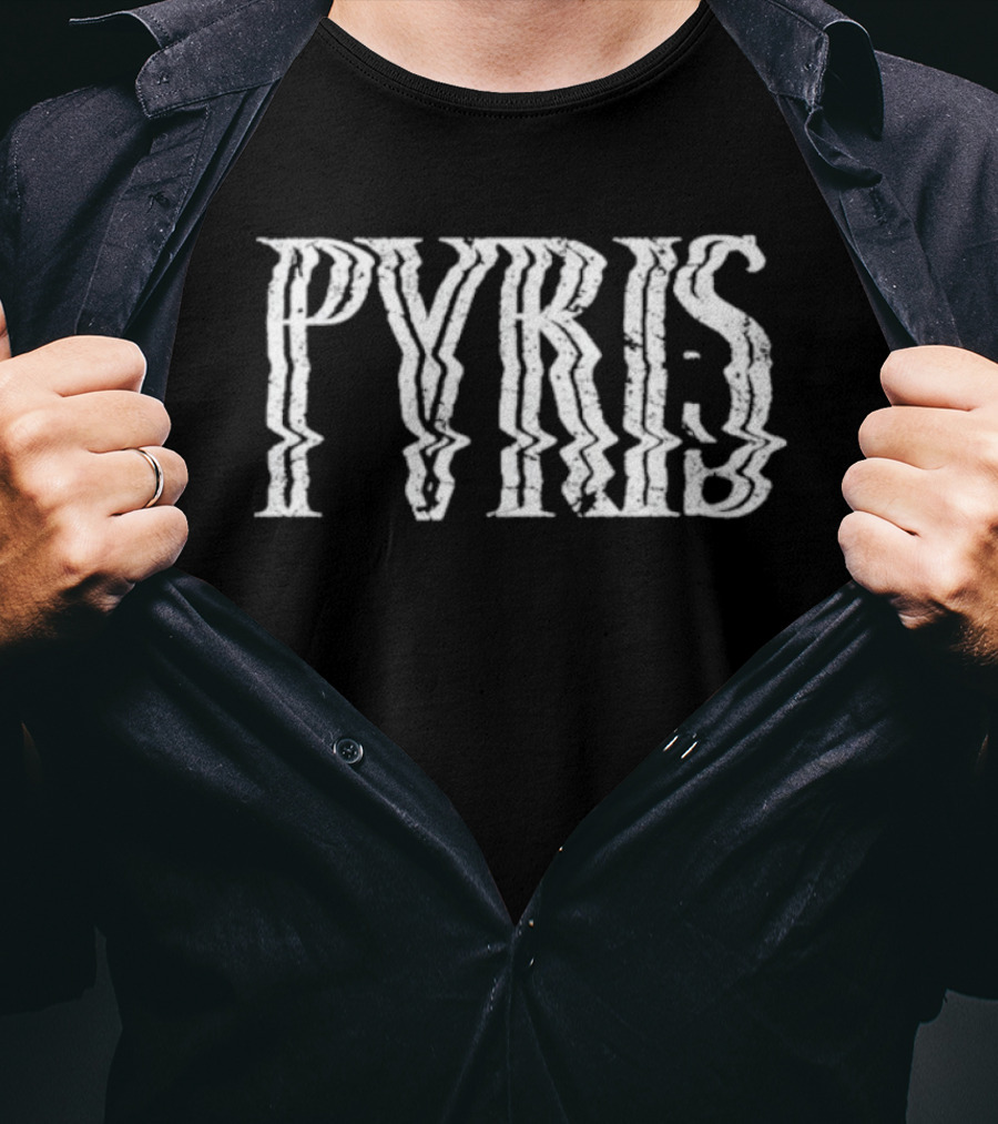 Pvris Noise Wavy Logo 10th Anniversary T-Shirt