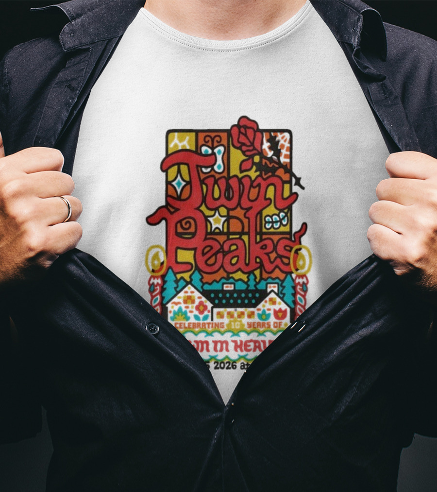 Twin Peaks 2026 Concert May 14-15 Thalia Hall Event Retro Style T-Shirt