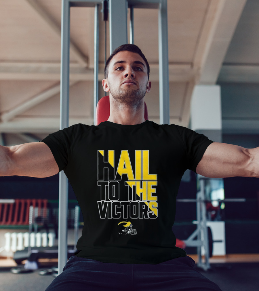 Michigan Wolverines Hail To The Victors T-Shirt