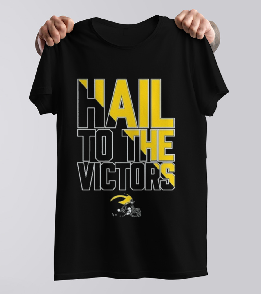 Michigan Wolverines Hail To The Victors T-Shirt