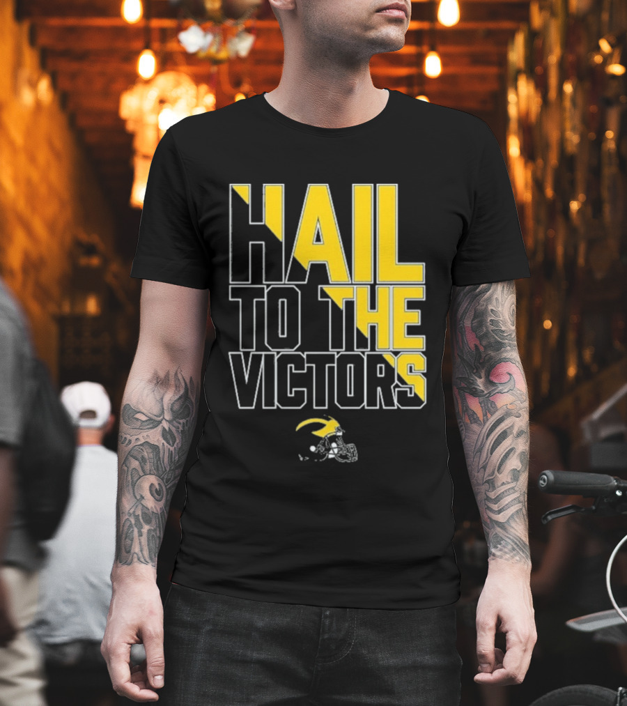 Michigan Wolverines Hail To The Victors T-Shirt