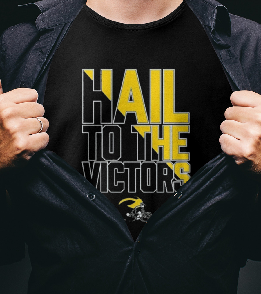 Michigan Wolverines Hail To The Victors T-Shirt