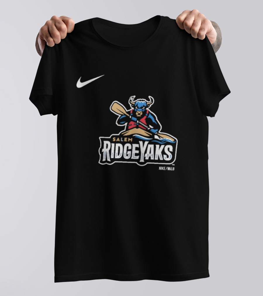 Salem RidgeYaks Nike Legends Kayaking Yak T-Shirt