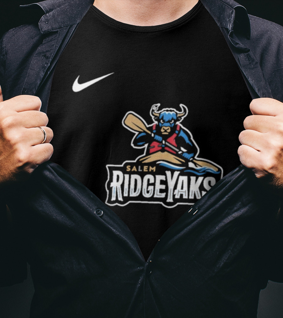Salem RidgeYaks Nike Legends Kayaking Yak T-Shirt