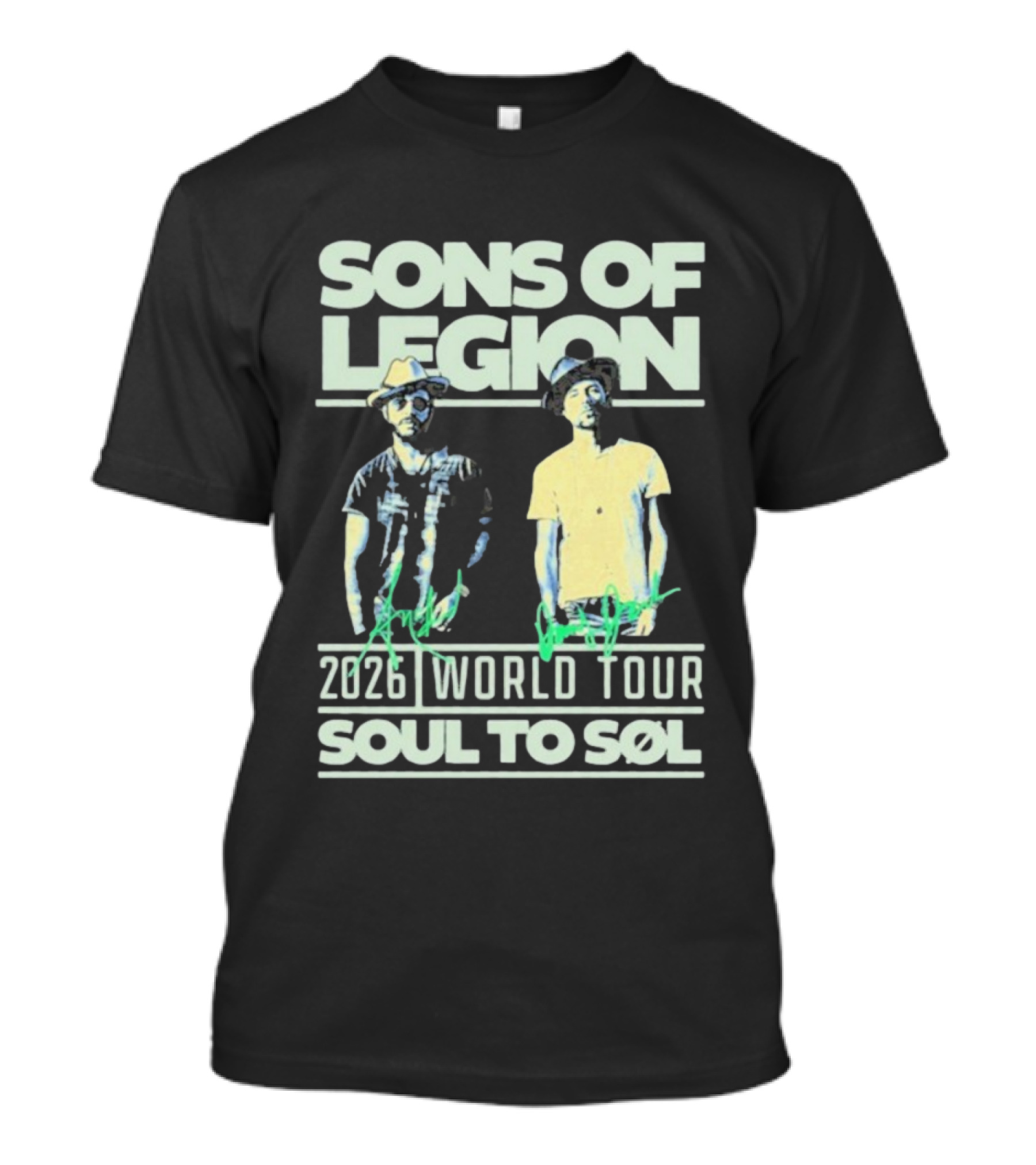 Sons Of Legion 2026 World Tour Soul To Søl T-Shirt