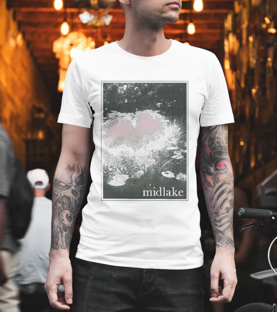 Midlake Pond Heart Lily Pads T-Shirt