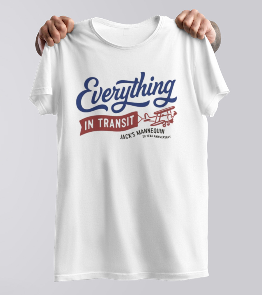 Everything In Transit Jack’s Mannequin 20 Year Anniversary T-Shirt