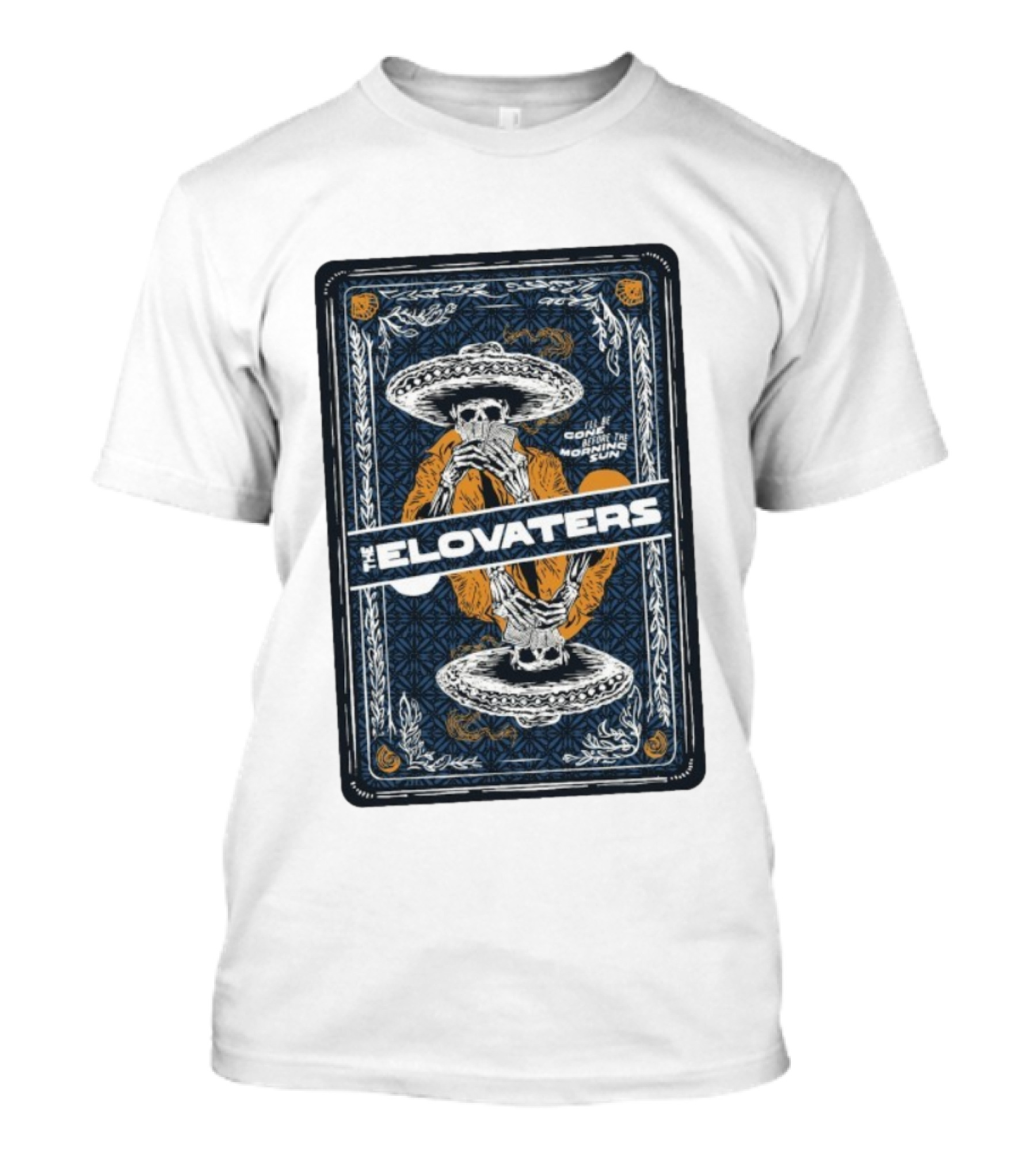 The Elovaters I’ll Be Gone Before The Morning Sun Hampton Beach Skeleton T-Shirt