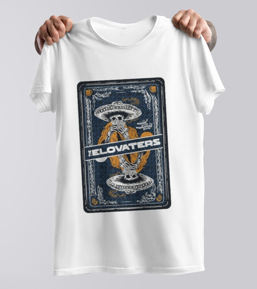 The Elovaters I’ll Be Gone Before The Morning Sun Hampton Beach Skeleton T-Shirt