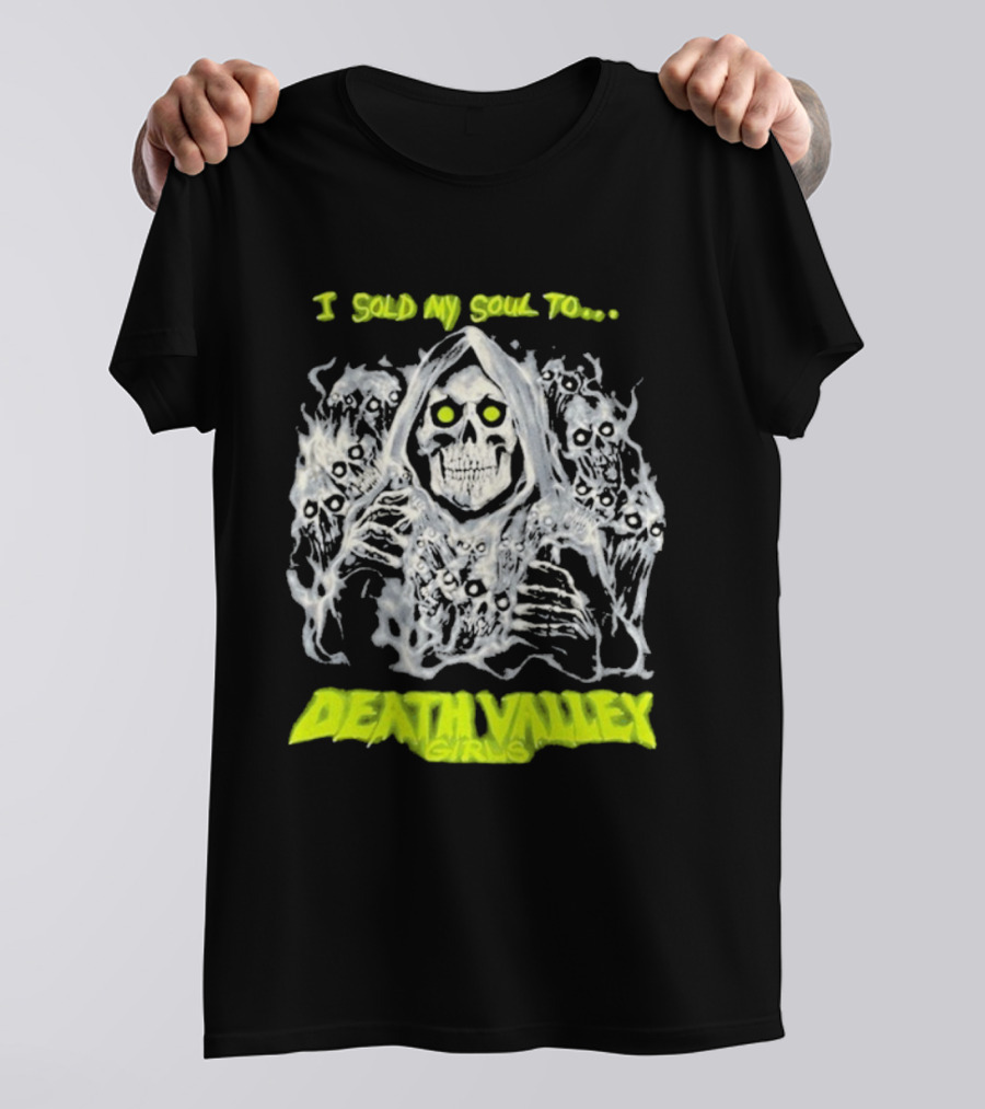 I Sold My Soul To Death Valley Girls Ghastly Apparition Theme T-Shirt