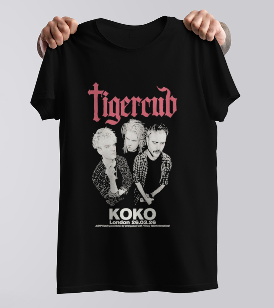 Tigercub KOKO London March 26 2026 Tour T-Shirt