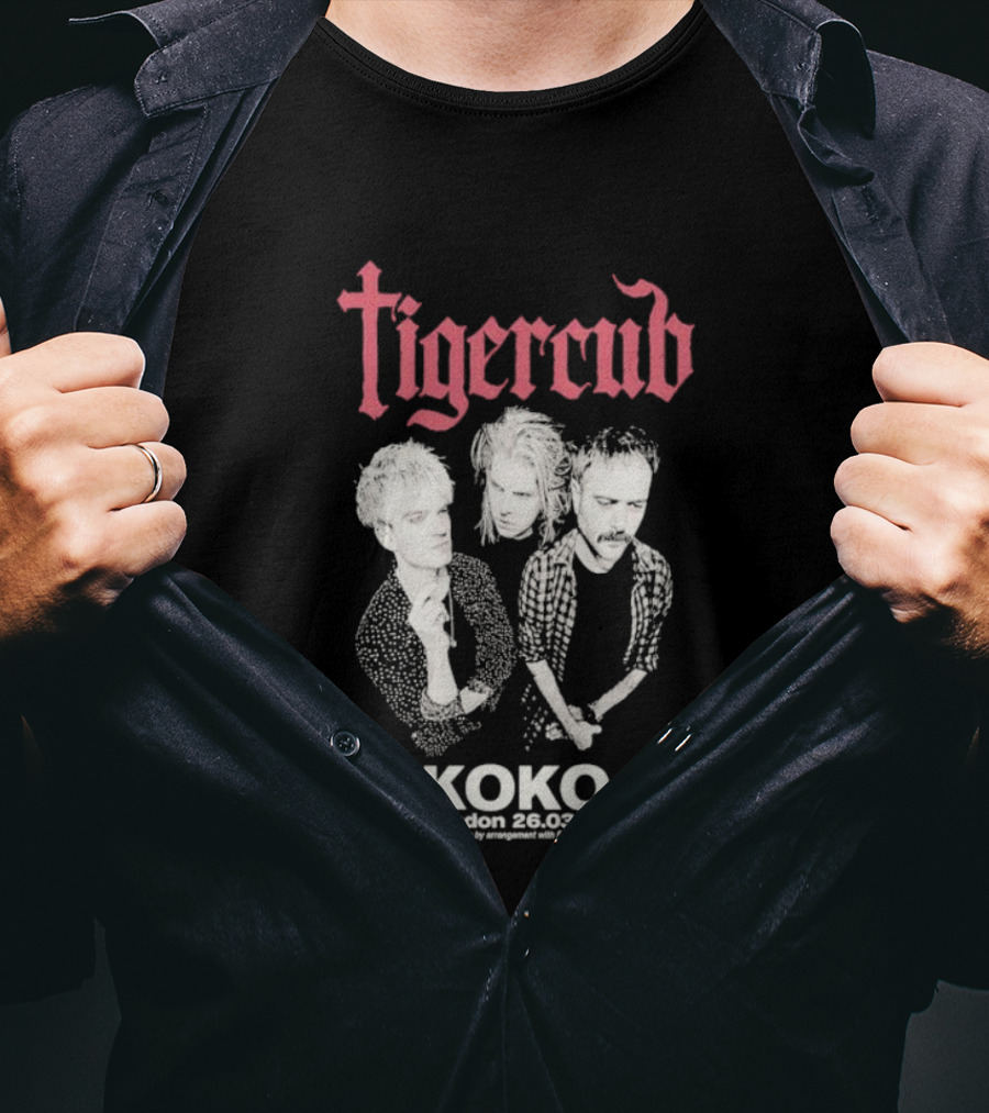 Tigercub KOKO London March 26 2026 Tour T-Shirt