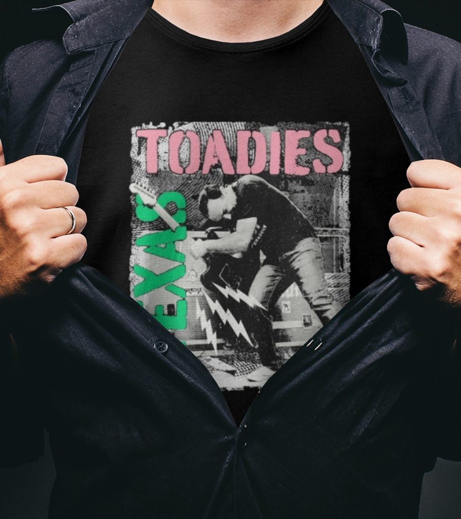 Texas Toadies Vintage Rock Performance T-Shirt