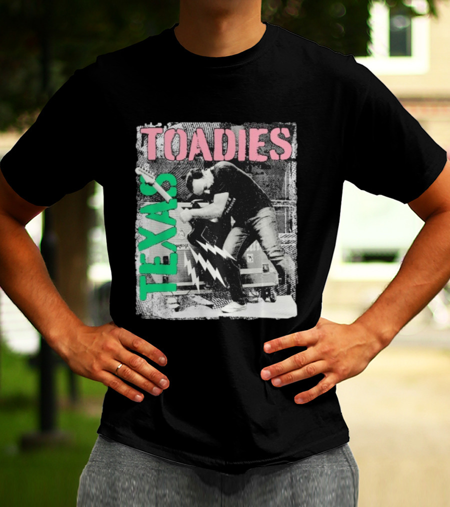 Texas Toadies Vintage Rock Performance T-Shirt