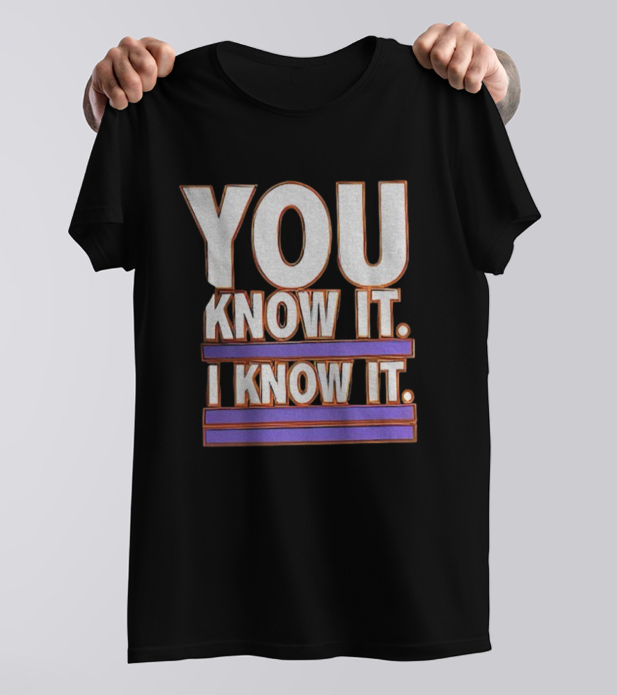 Zack Ryder You Know It I Know It WWE Broski T-Shirt