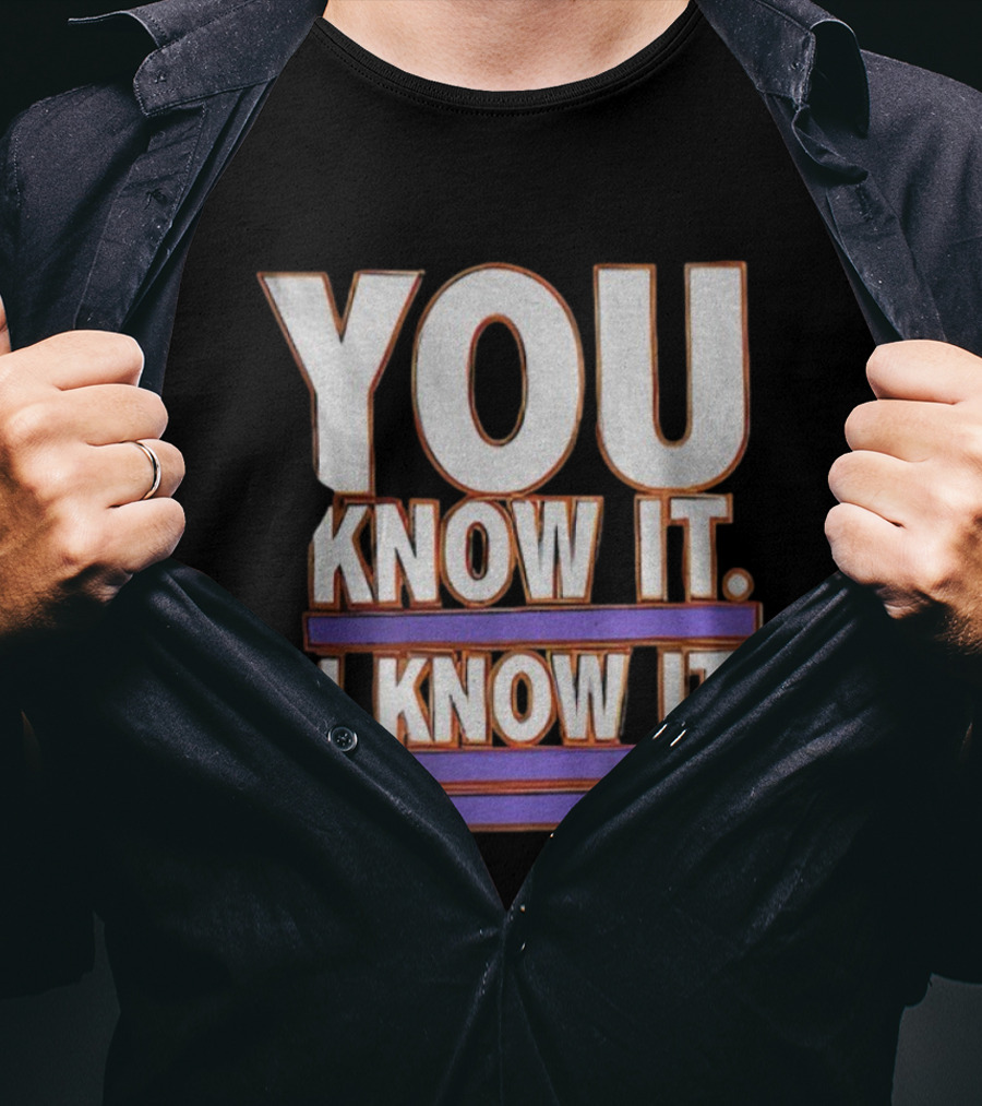 Zack Ryder You Know It I Know It WWE Broski T-Shirt