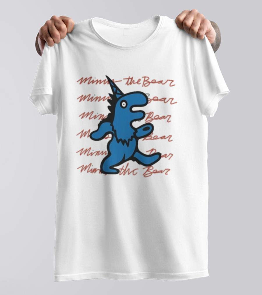 Minus The Bear X Grateful Dead Blue Dancing Bear 2025 Tour T-Shirt