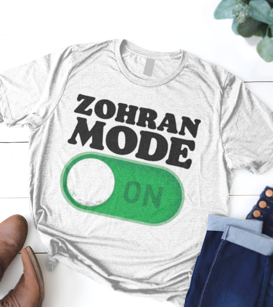 Zohran Mode On Switch Graphic T-Shirt