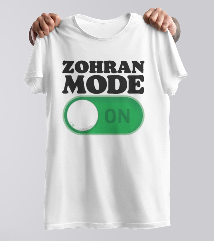 Zohran Mode On Switch Graphic T-Shirt