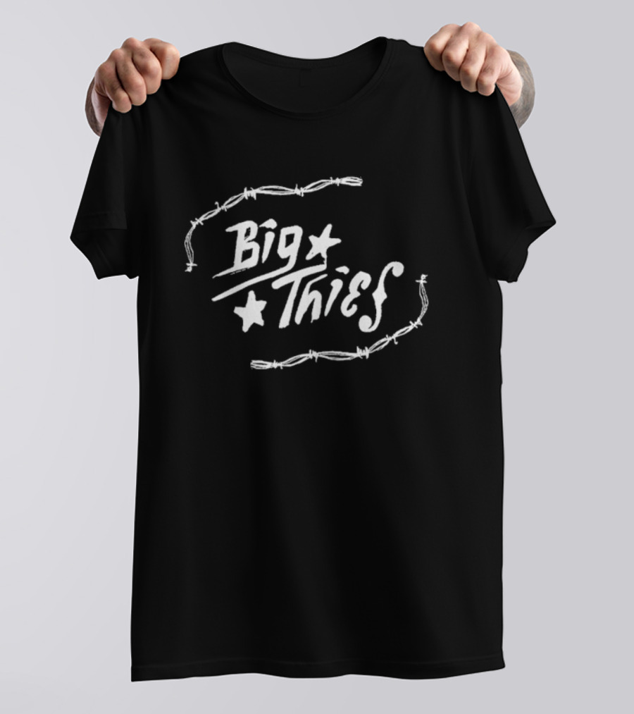 Big Thief Barbed Wire Stars T-Shirt