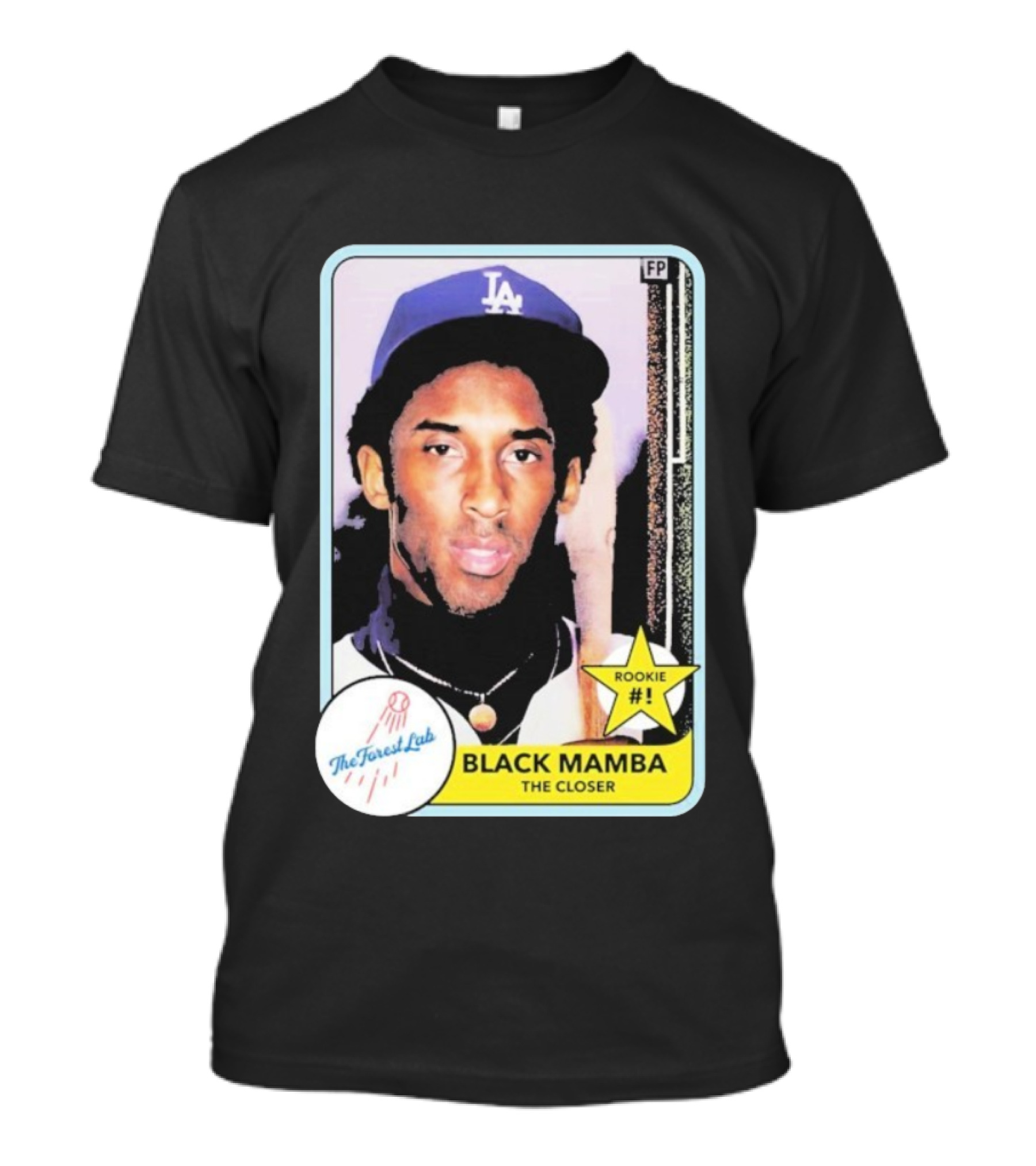 Chef Héla Wearing The Forest Lab Black Mamba The Closer Card Rookie #1 T-Shirt