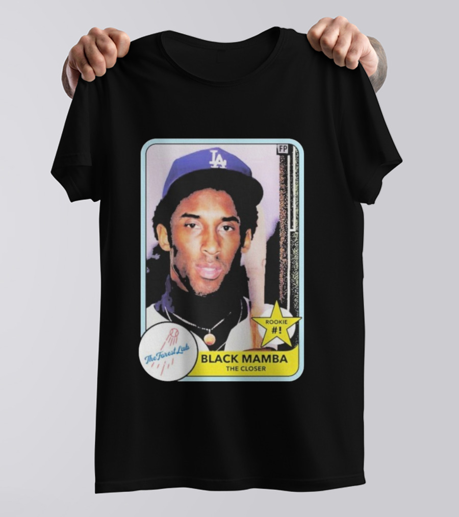 Chef Héla Wearing The Forest Lab Black Mamba The Closer Card Rookie #1 T-Shirt