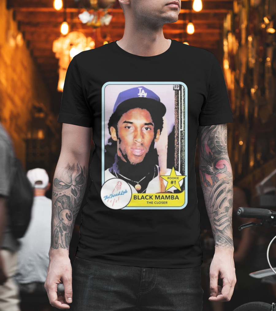Chef Héla Wearing The Forest Lab Black Mamba The Closer Card Rookie #1 T-Shirt