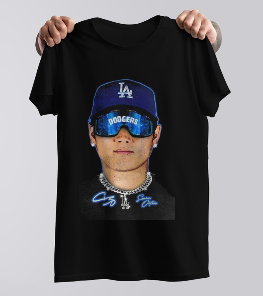 Shohei Ohtani Los Angeles Dodgers 2025 World Series Champions 4X MVP Signature Style T-Shirt