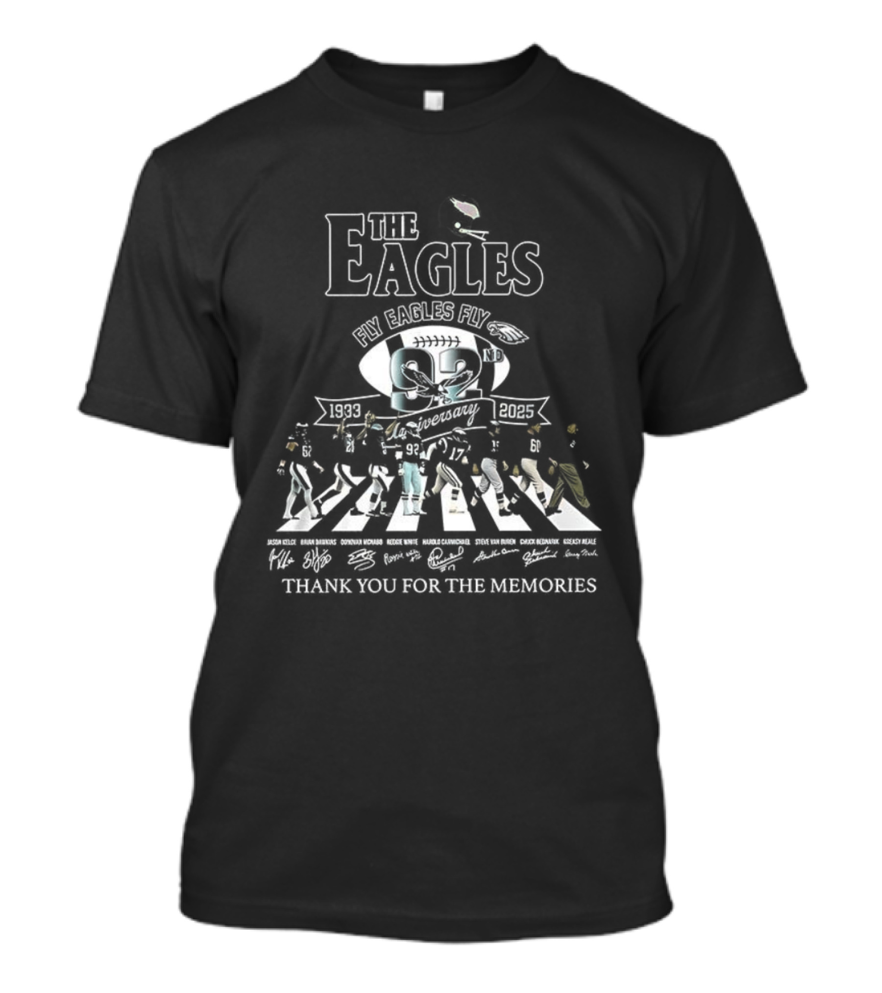 The Eagles Fly Eagles Fly Thank You For The Memories Super Bowl Champions上 T-Shirt
