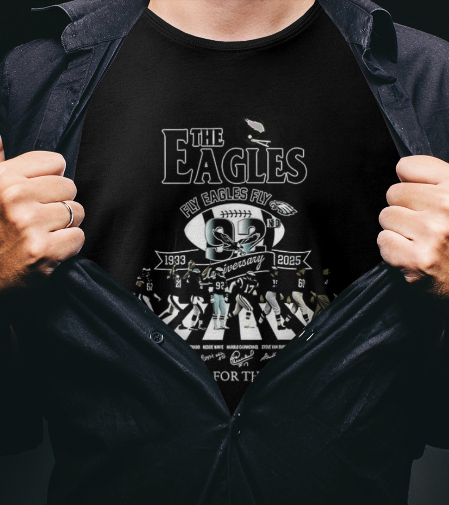 The Eagles Fly Eagles Fly Thank You For The Memories Super Bowl Champions上 T-Shirt