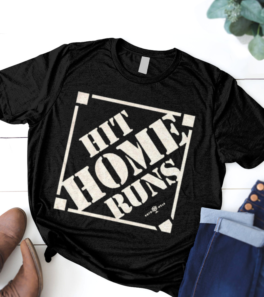 Hit Home Runs Baseball Enthusiast Style T-Shirt