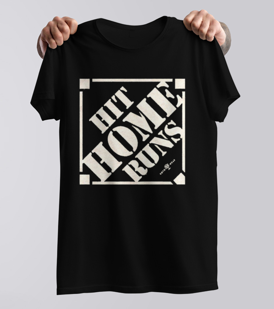 Hit Home Runs Baseball Enthusiast Style T-Shirt