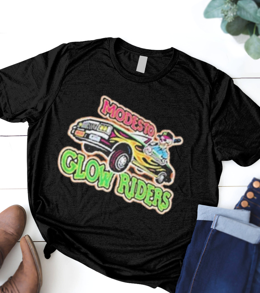 Modesto Glow Riders Pioneer Baseball League 2026 T-Shirt