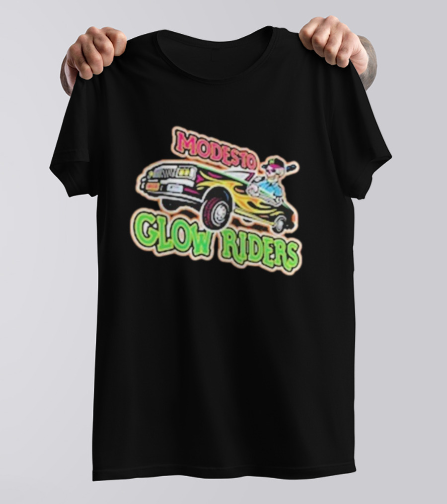 Modesto Glow Riders Pioneer Baseball League 2026 T-Shirt