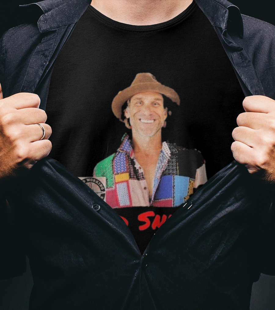 Todd Snider Hard Working Americans Patchwork Peace Sign T-Shirt