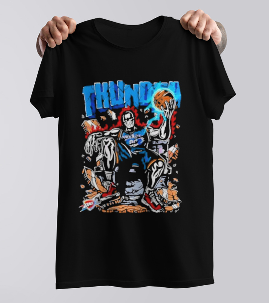 Oklahoma City Thunder Jalen Williams Shutuppls Basketball Art T-Shirt