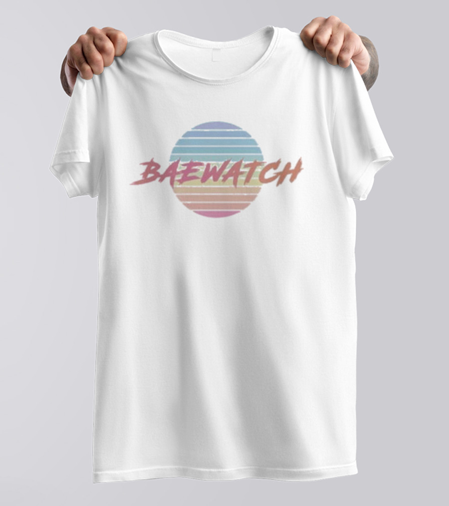 Bae Retro Sunset Pastel Aesthetic T-Shirt