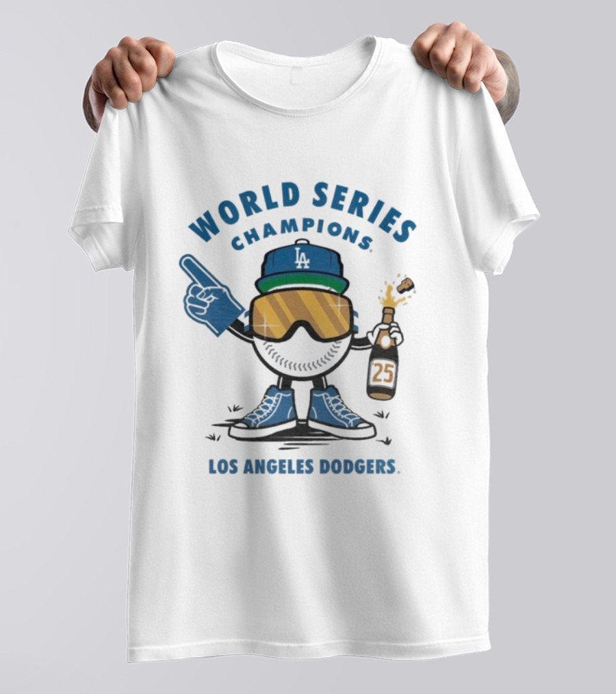 World Series Champions Los Angeles Dodgers 2025 Celebration Baseballism T-Shirt