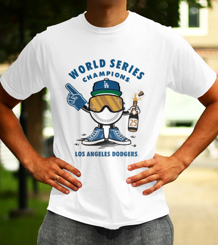 World Series Champions Los Angeles Dodgers 2025 Celebration Baseballism T-Shirt