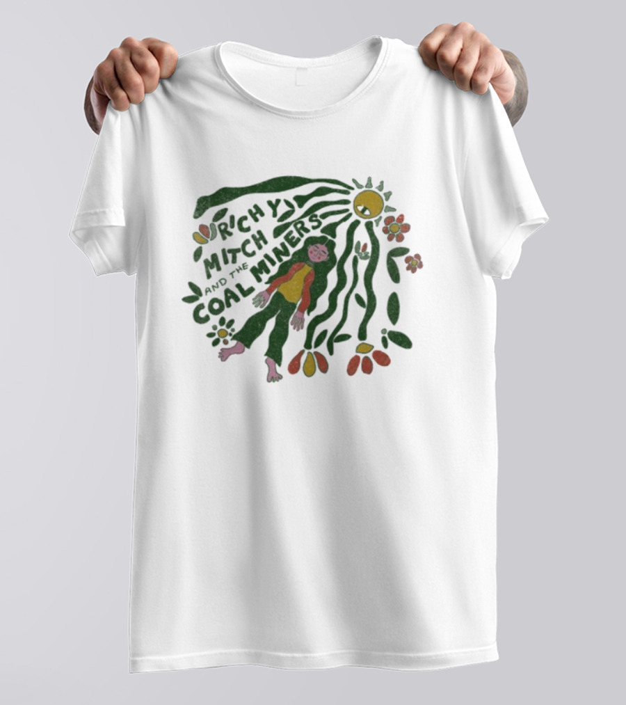 Richy Mitch And The Coal Miners Berry Herman Sunflower Woman T-Shirt