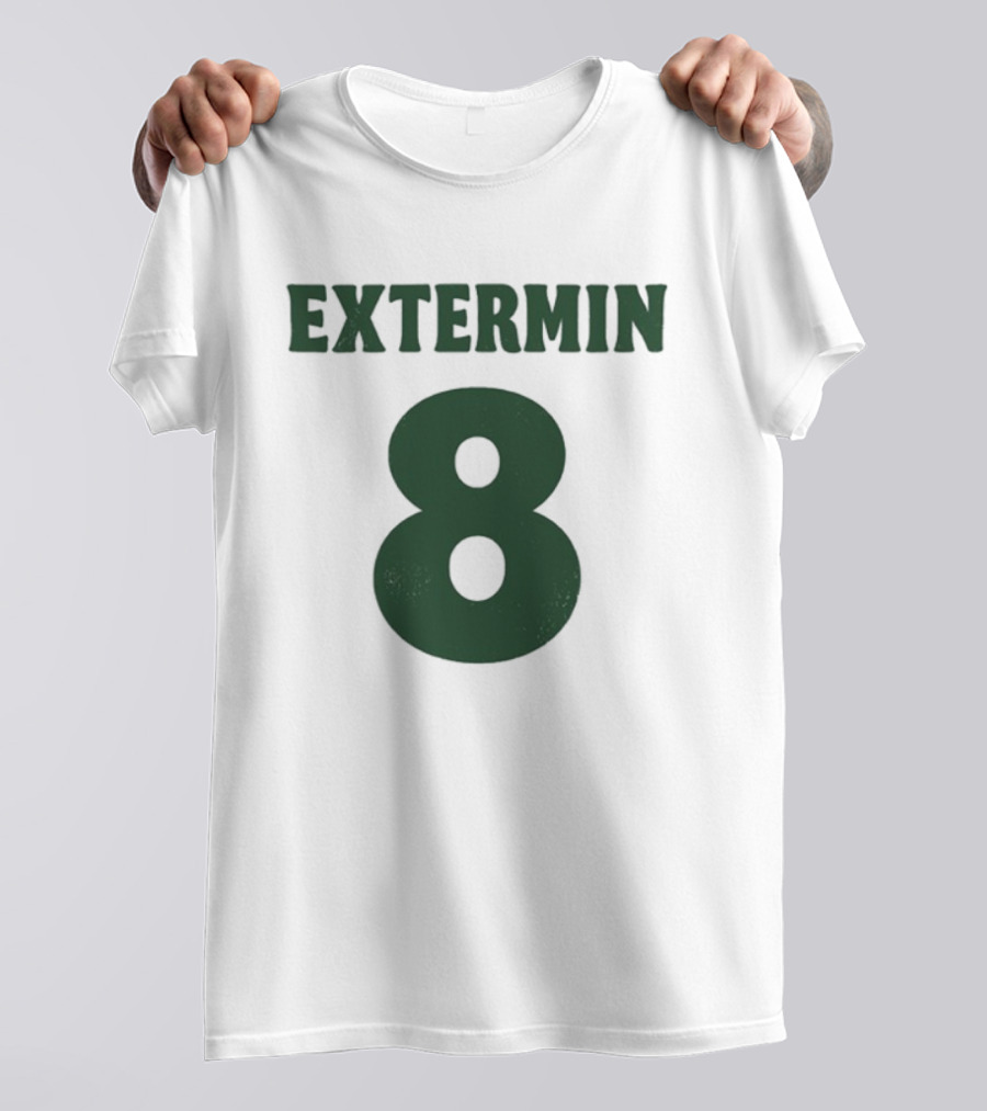 Extermin 8 Signs Of The Swarm Exterminators Text Don’t Call Bunning Noise T-Shirt