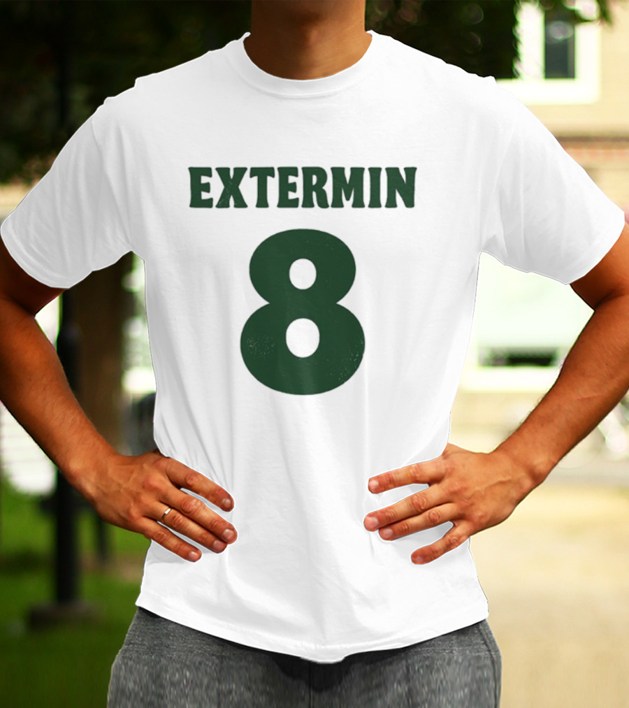 Extermin 8 Signs Of The Swarm Exterminators Text Don’t Call Bunning Noise T-Shirt